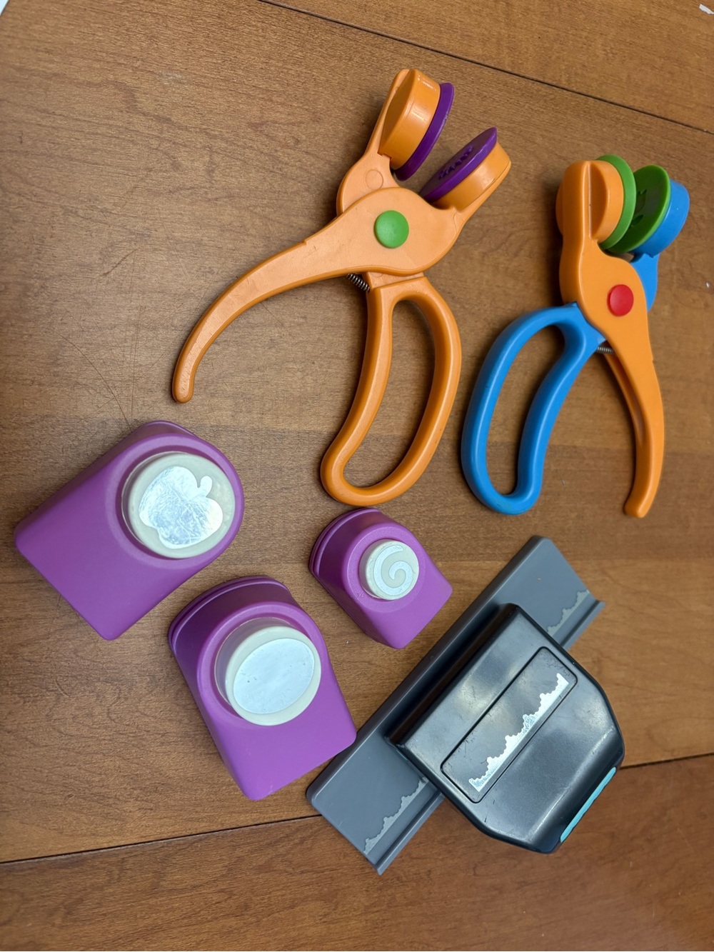 Craft Paper Punch & Embossing Set -Learning Resources, ek Supplies & Other Brand